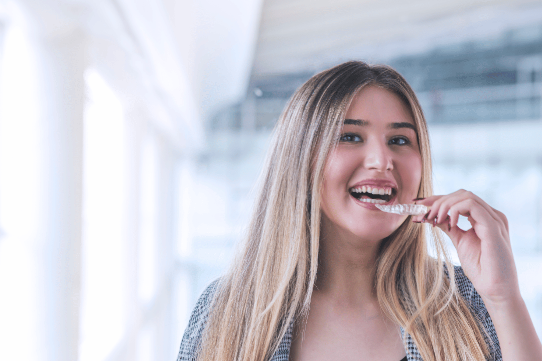 before and after children Invisalign closter