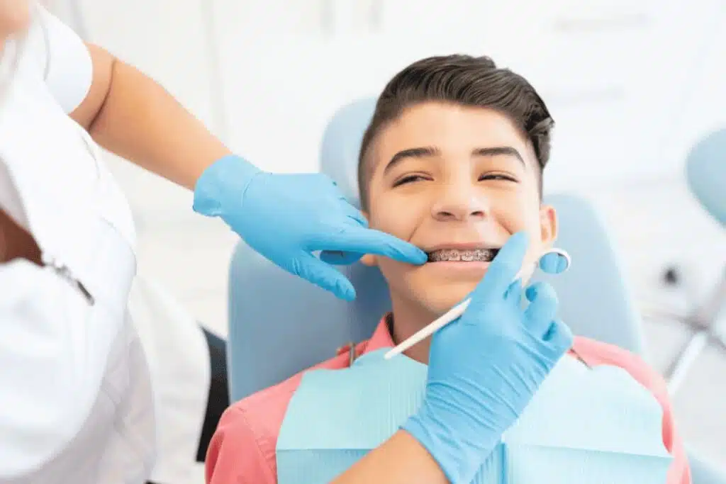 child dental exam